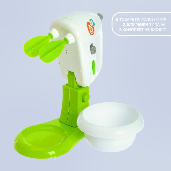 Миксер &laquo;Мини-дом&raquo;, свет, венчики вращаются