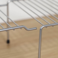 Полка раздвижная для шкафа, 36-62&times;22&times;15 см, цвет хром