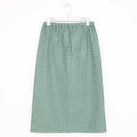 Парео вафельное банное Этель "Boho" 80*145 см. цв. мятный, 100% хл, 290 г/м2 Парео вафельное банное Этель "Boho" 80*145 см. цв. мятный, 100% хл, 290 г/м2