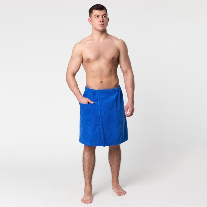 Мужской килт для сауны с карманом &laquo;Экономь и Я&raquo; 50&times;150 см