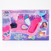 Набор мелки для волос с аксессуарами с блёстками 2 в 1 &laquo;Студия красоты&raquo; My little pony