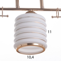 Люстра "Алета" 3х40Вт Е27 Золото МОДЕЛЬ: 2800430 Люстра "Алета" 3х40Вт Е27 Золото МОДЕЛЬ: 2800430