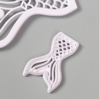 Каттеры для полимерной глины "Хвост русалки" набор 2 шт 4х6 см 7,2х11,2 см Каттеры для полимерной глины "Хвост русалки" набор 2 шт 4х6 см 7,2х11,2 см