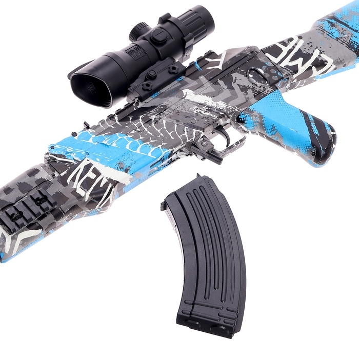 Автомат &laquo;АК-47&raquo;, работает от аккумулятора