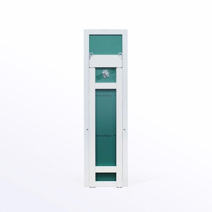 Зеркало Зеркало "Белое" 45х160 см, напольное, ширина рамы 55мм