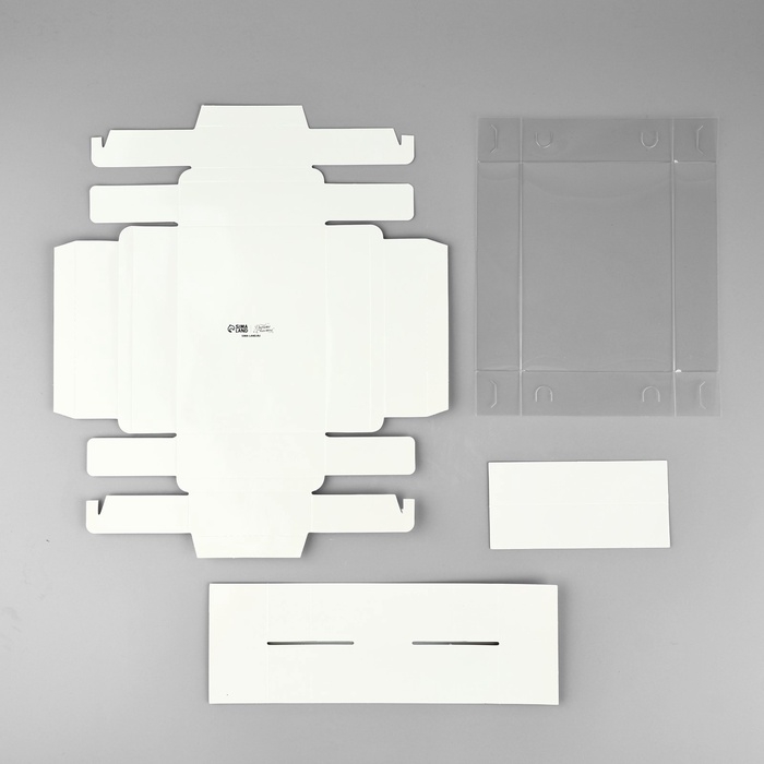 Коробка под 6 конфет с ячейками «Белая», 10 х 14.5 х 3 см Коробка под 6 конфет с ячейками «Белая», 10 х 14.5 х 3 см