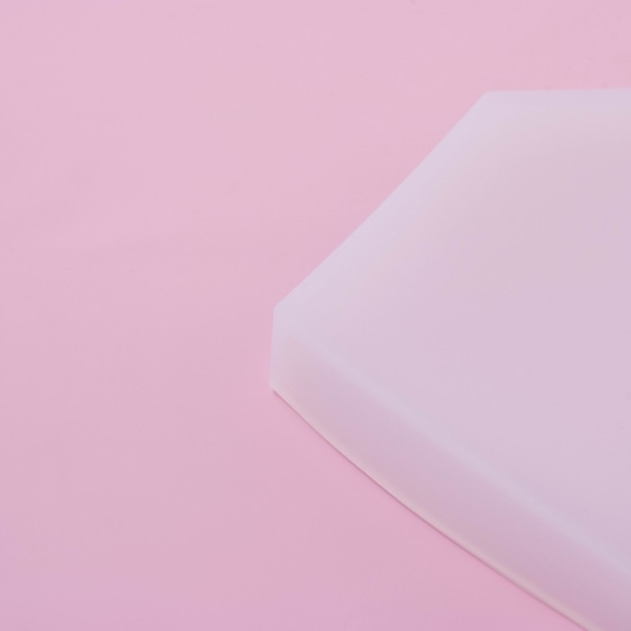 Молд Доляна &laquo;Шестиугольник&raquo;, силикон, 16&times;14&times;1,2 см, прозрачный