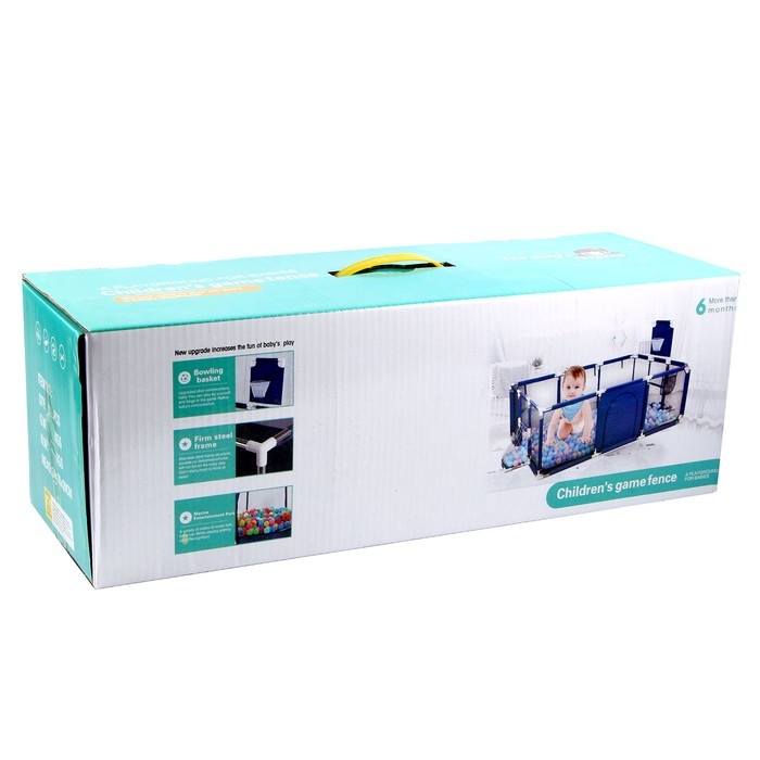 Детский сухой бассейн &laquo;Мечта&raquo; большой, размер: 235 &times; 129 &times; 107 см