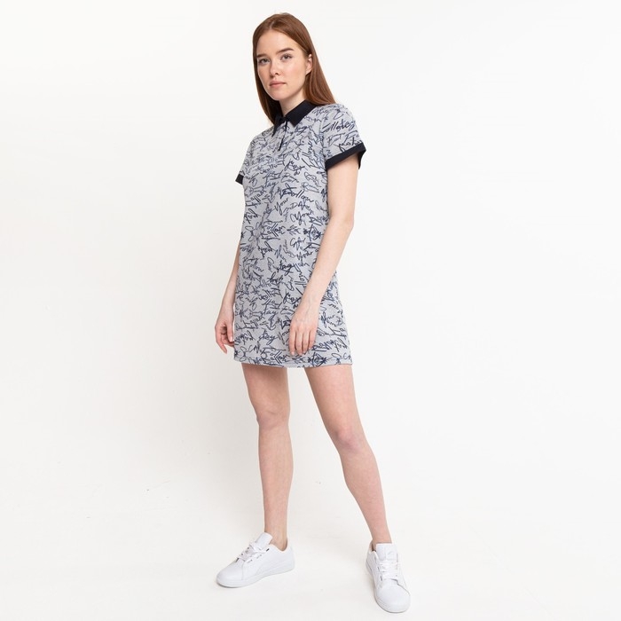 Платье женское, цвет серый меланж, размер 52 Платье женское, цвет серый меланж, размер 52