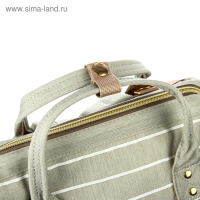 Сумка рюкзак для мамы и малыша, цвет серый/желтый Сумка рюкзак для мамы и малыша, цвет серый/желтый