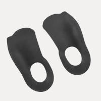 Полустельки для обуви, S р-р, 15 × 6 см, пара, цвет чёрный Полустельки для обуви, S р-р, 15 × 6 см, пара, цвет чёрный