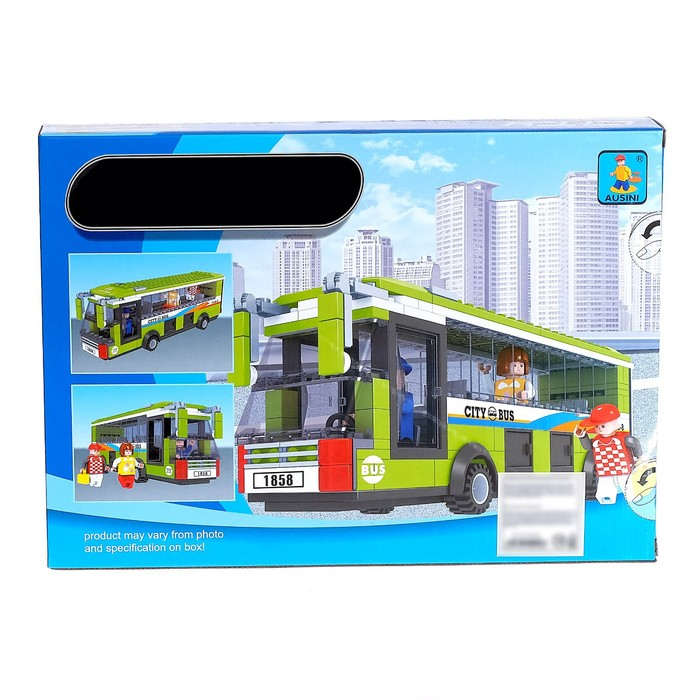 Конструктор &laquo;Автобус&raquo;, 274 детали