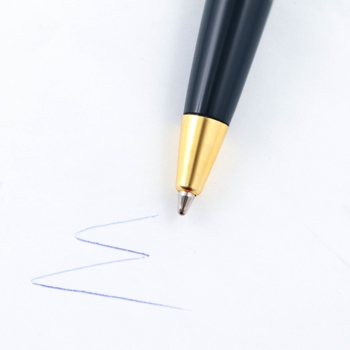 Ручка шариковая на выпускной подарочная в конверте &laquo;Прощай школа&raquo; пластик, синяя паста, 1.0 мм