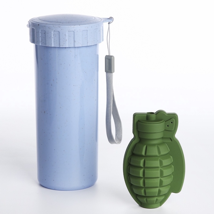 Подарочный набор &laquo;Настоящий мужчина&raquo;: сумка, стакан, носки р-р 40-42, форма для льда