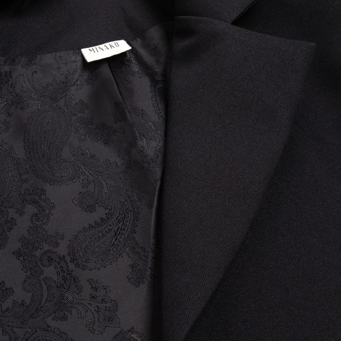Пиджак женский MINAKU: Classic цвет чёрный, размер 52 Пиджак женский MINAKU: Classic цвет чёрный, размер 52