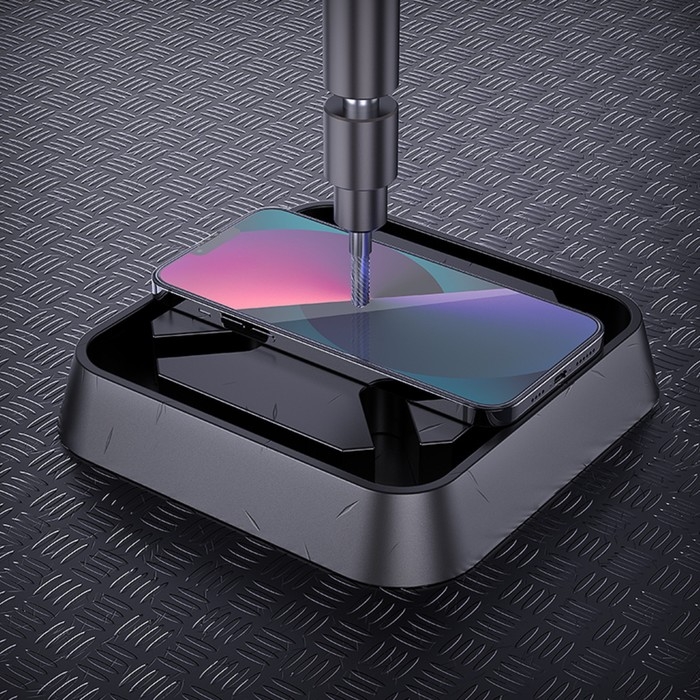 Защитное стекло Hoco A26, для iPhone 13 mini, с защитной сеткой для микрофона, черная рамка Защитное стекло Hoco A26, для iPhone 13 mini, с защитной сеткой для микрофона, черная рамка