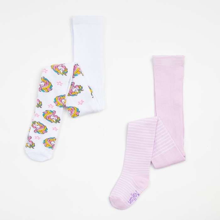 Набор колготок детских KAFTAN &laquo;Единорог&raquo;, рост 92-98 см