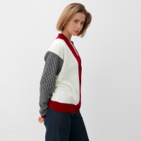 Кардиган женский MINAKU, цвет экрю, размер 48 Кардиган женский MINAKU, цвет экрю, размер 48