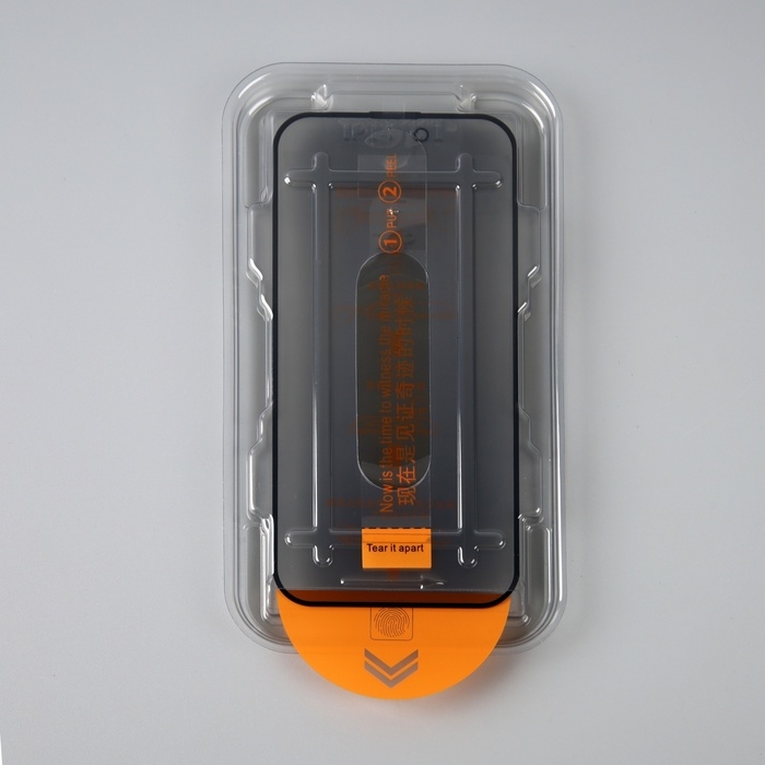 Защитное стекло для iPhone 14 Pro, антишпион, рамка для установки, полный клей, 9H, 0.33 мм Защитное стекло для iPhone 14 Pro, антишпион, рамка для установки, полный клей, 9H, 0.33 мм