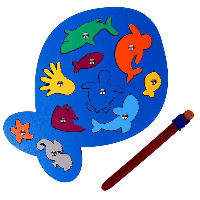 Магнитная рыбалка &laquo;Рыбка&raquo; МИКС