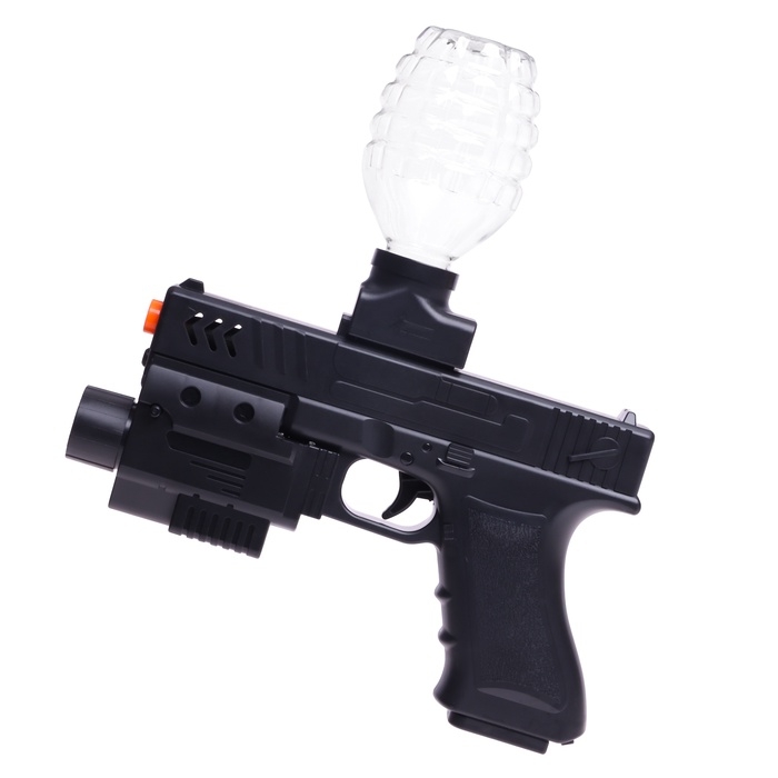 Пистолет «Гравитация», стреляет гелевыми пульками, аккумулятор 3.7V, 23 см Пистолет «Гравитация», стреляет гелевыми пульками, аккумулятор 3.7V, 23 см