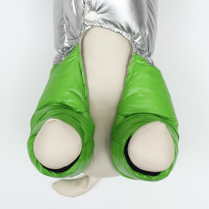 Комбинезон "Пушок", размер 16 (ДС 36 см, ОГ 46 см, ОШ 35 см), зелёный