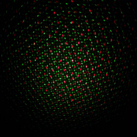 Световой прибор &laquo;Точки&raquo;, IP65, пульт ДУ, свечение красное/зелёное, 12 В