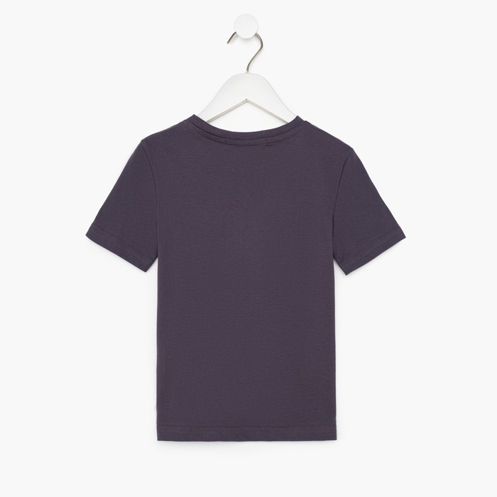 Футболка детская KAFTAN "Xmas family" , размер 28 (86-92), цвет серый