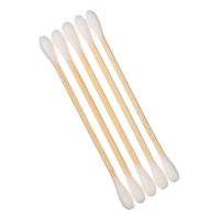 Ватные палочки. пакет 300 шт., наконечник - классика, хлопок/бамбук(стик)