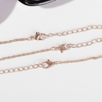 Кулоны «Неразлучники» кольца дружбы, цвет золото, 45 см Кулоны «Неразлучники» кольца дружбы, цвет золото, 45 см