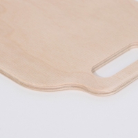 Доска разделочная деревянная "Скоба", ручка вырез, 25×15×0,6 см Доска разделочная деревянная "Скоба", ручка вырез, 25×15×0,6 см