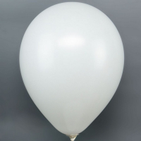 Шар латексный 12", пастель, набор 50 шт., белый, синий, красный МИКС