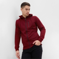 Толстовка мужская, цвет бордовый, размер 54 (2XL)