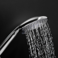 Душевая лейка ZEIN Z0502, 5 режимов, средняя, d=95 мм, пластик, цвет хром Душевая лейка ZEIN Z0502, 5 режимов, средняя, d=95 мм, пластик, цвет хром