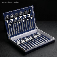 Набор столовых приборов &laquo;Ариета&raquo;, 24 предмета, толщина 2,5 мм, декоративная коробка