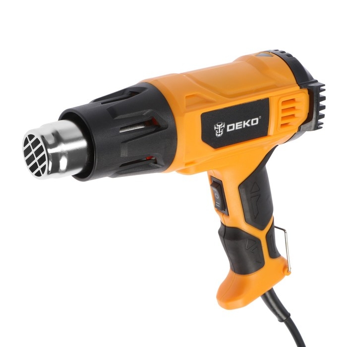 Фен технический DEKO HG2400W, 2400 Вт, 300/500 л/мин, 380/600 °С, 4 насадки Фен технический DEKO HG2400W, 2400 Вт, 300/500 л/мин, 380/600 °С, 4 насадки