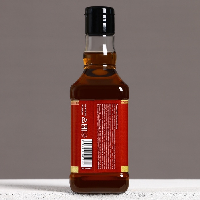 Гель для душа во флаконе виски &laquo;Первый во всём&raquo;, 250 мл, аромат ирландского виски и шафрана, Новый Год