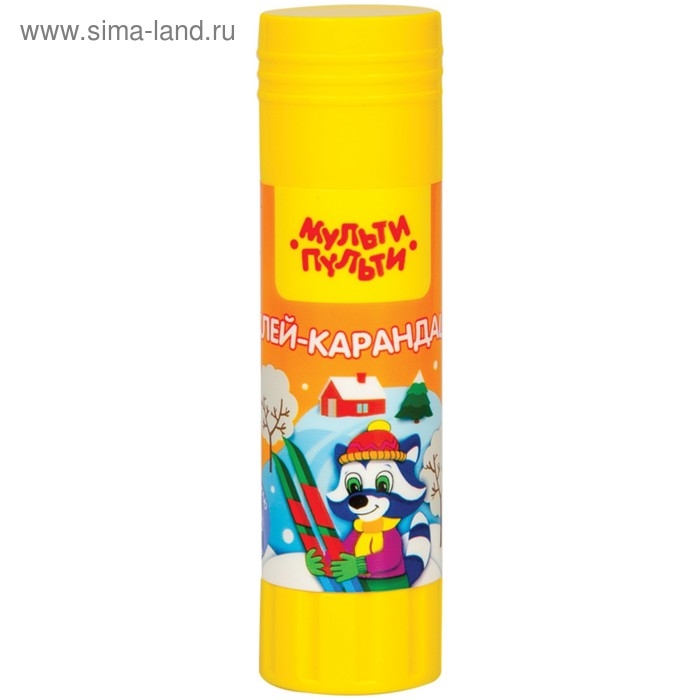 Клей-карандаш ПВП 20 г Мульти-Пульти