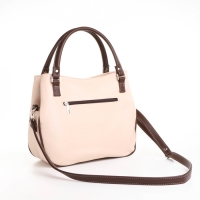 Сумка женская на молнии, средний размер, цвет бежевый Сумка женская на молнии, средний размер, цвет бежевый