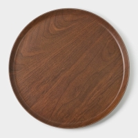 Блюдо &laquo;Натурэль&raquo;, d=28 см, цвет коричневый