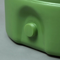 Бочка-бак пищевая &laquo;Помощник&raquo;, 200 л, горловина 59 см, с крышкой, МИКС