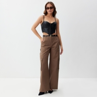 Корсет женский кожаный, MIST, р. XS, черный