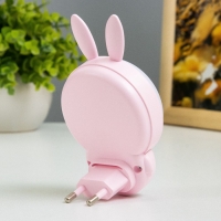 Ночник "Зайчик" LED 1Вт розовый 7х4х12 см RISALUX Ночник "Зайчик" LED 1Вт розовый 7х4х12 см RISALUX