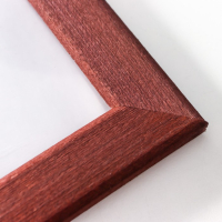 Фоторамка 40х60 см (2502) дерево (пластиковый экран), красный