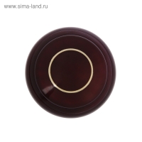 Ручка дверная пластмассовая, d=70, цвет вишня с узором Ручка дверная пластмассовая, d=70, цвет вишня с узором