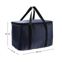 Термосумка Cartage Т-17, синяя, 18 л, 35х21х24 см Термосумка Cartage Т-17, синяя, 18 л, 35х21х24 см