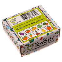 Картинки-половинки &laquo;Овощи-фрукты&raquo;