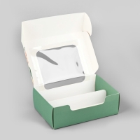 Коробка для эклеров с вкладышами &laquo;Самой милой&raquo;, 15 х 10 х 5 см