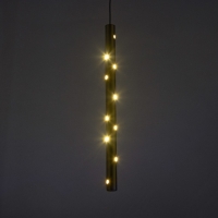 Светильник подвесной "Сити" LED 5Вт 4000К золото 2,5х2,5х40-140см