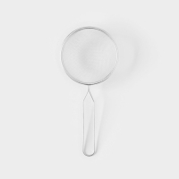 Сито для просеивания Доляна &laquo;Краски&raquo;, d=10 см, цвет серебристый